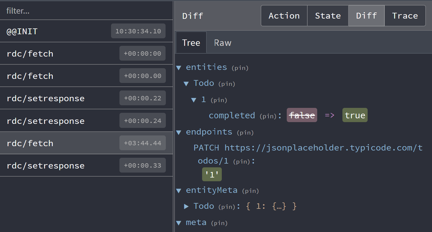 Dev tools 差异检查器